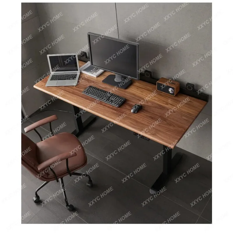 XXSpecial Type Office Desk Function Fashionable Cherry Lifting Book Desk Automatic Smart Offcie Furniture