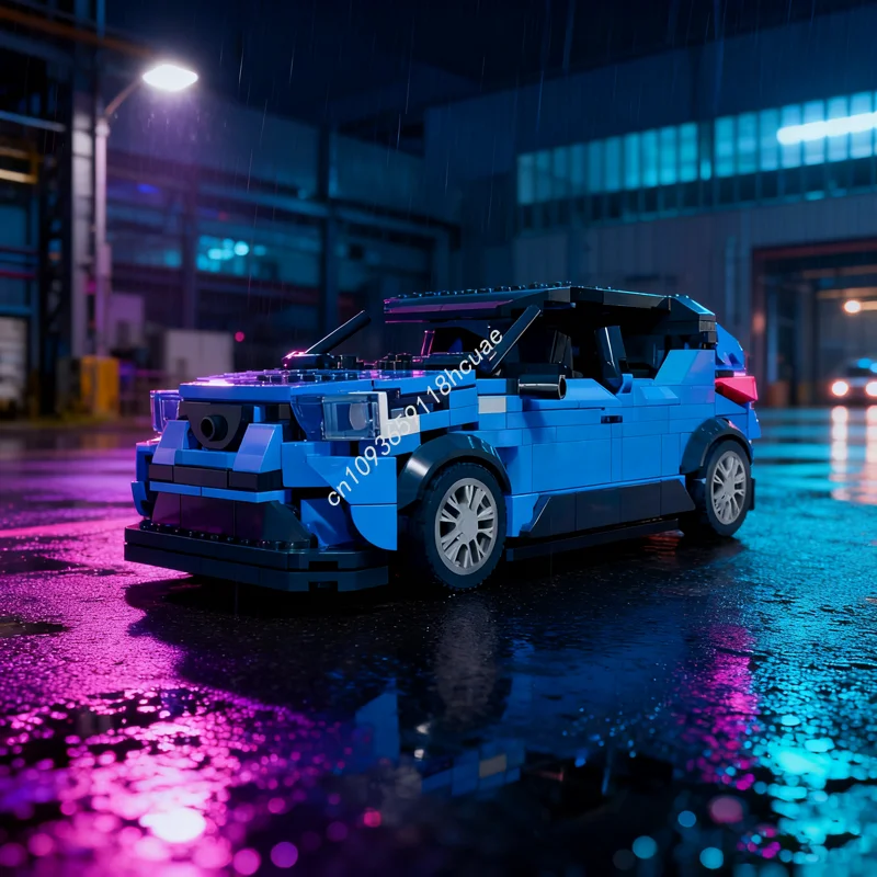 

404pcs MOC Toyota CHR City Champions Supercar Model Building Blocks Christmas Gift Assemble Creative Idea Toy Brick Birthday