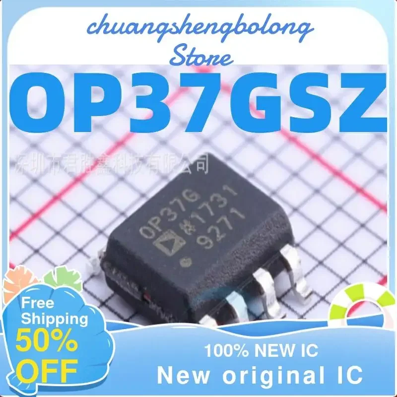 5 uds op37gsz op37gs op37g sop-8 nuevo IC original