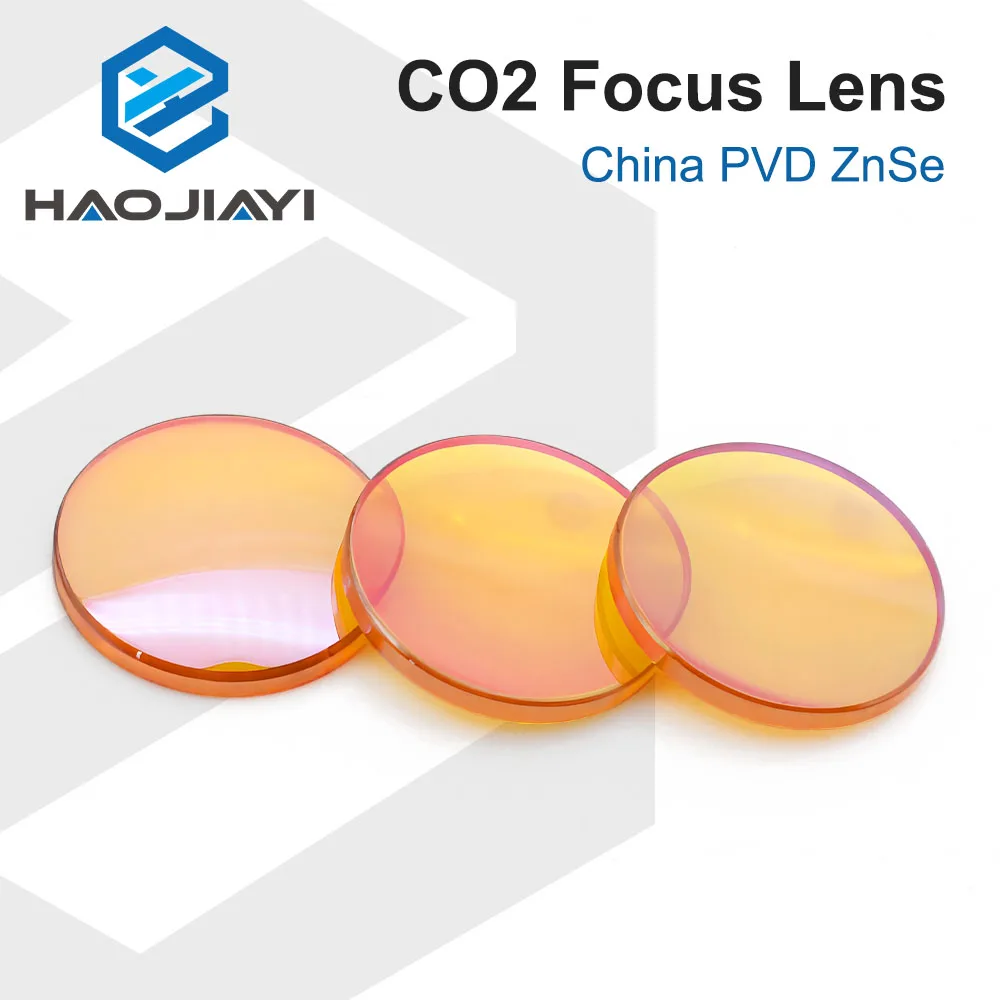 HAOJIAYI China CO2 ZnSe Focus Lens Dia.18 19.05 20 mm FL38.1 50.8 63.5 101.6 127mm 1.5 - 4\