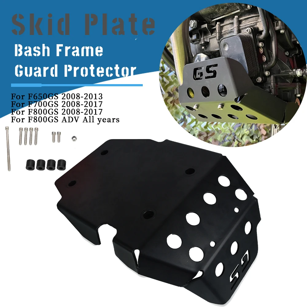 

For BMW F650GS 2008-2013 F700GS F800GS 2008-2017 F 800GS Adventure All Years Skid Plate Bash Frame Guard Motorcycle Accessories