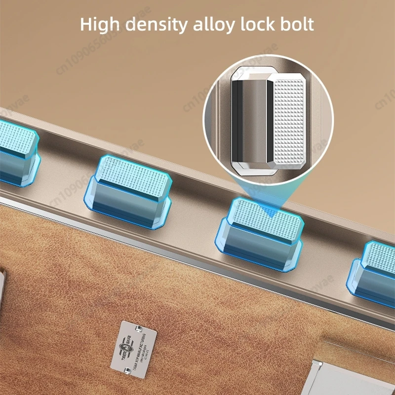 ترقية 2025 معتمدة من CSP آمنة مع التحكم WiFi ببصمة الإصبع متوفرة في ارتفاع 30 45 60 70 80 سم لأمن المنزل بجانب السرير #5