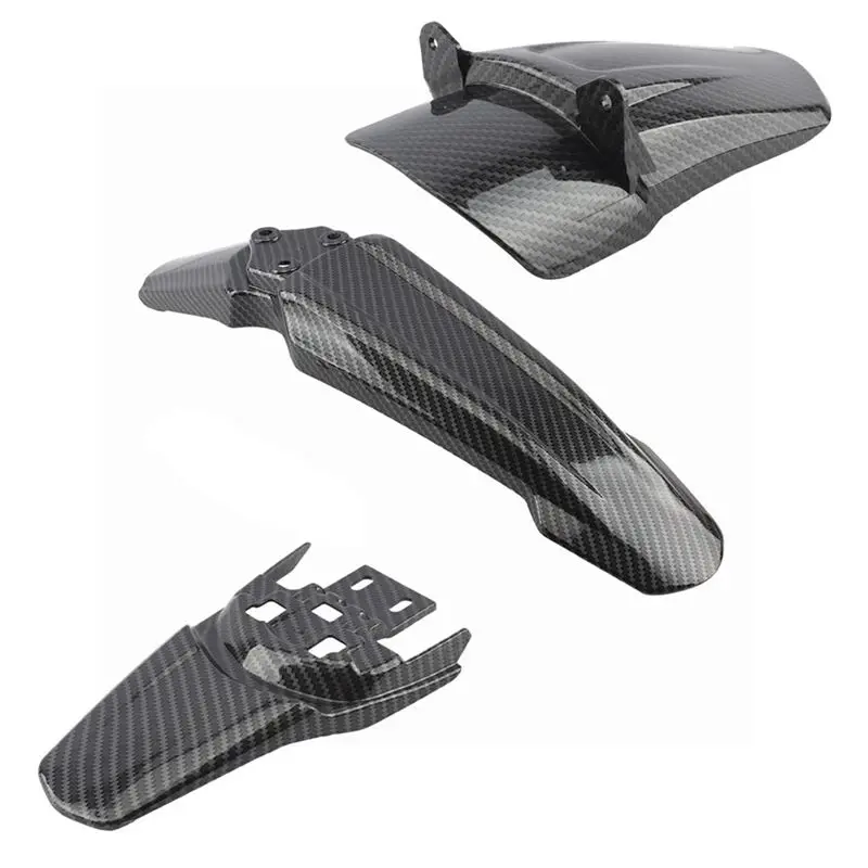 مجموعة واقيات الطين للعجلة الخلفية الأمامية من ABHY لـ Surron Light Bee S/X Segway X260 X160 أجزاء الدراجة الترابية الكهربائية