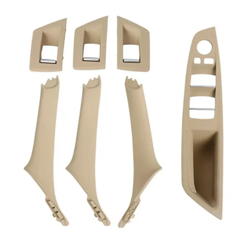 

Car Inner Door Panel Handle Pull Trim Set For BMW F10 535I 550I 528I Inner Armrest Handle 51417261929 51417225873 A Accessories