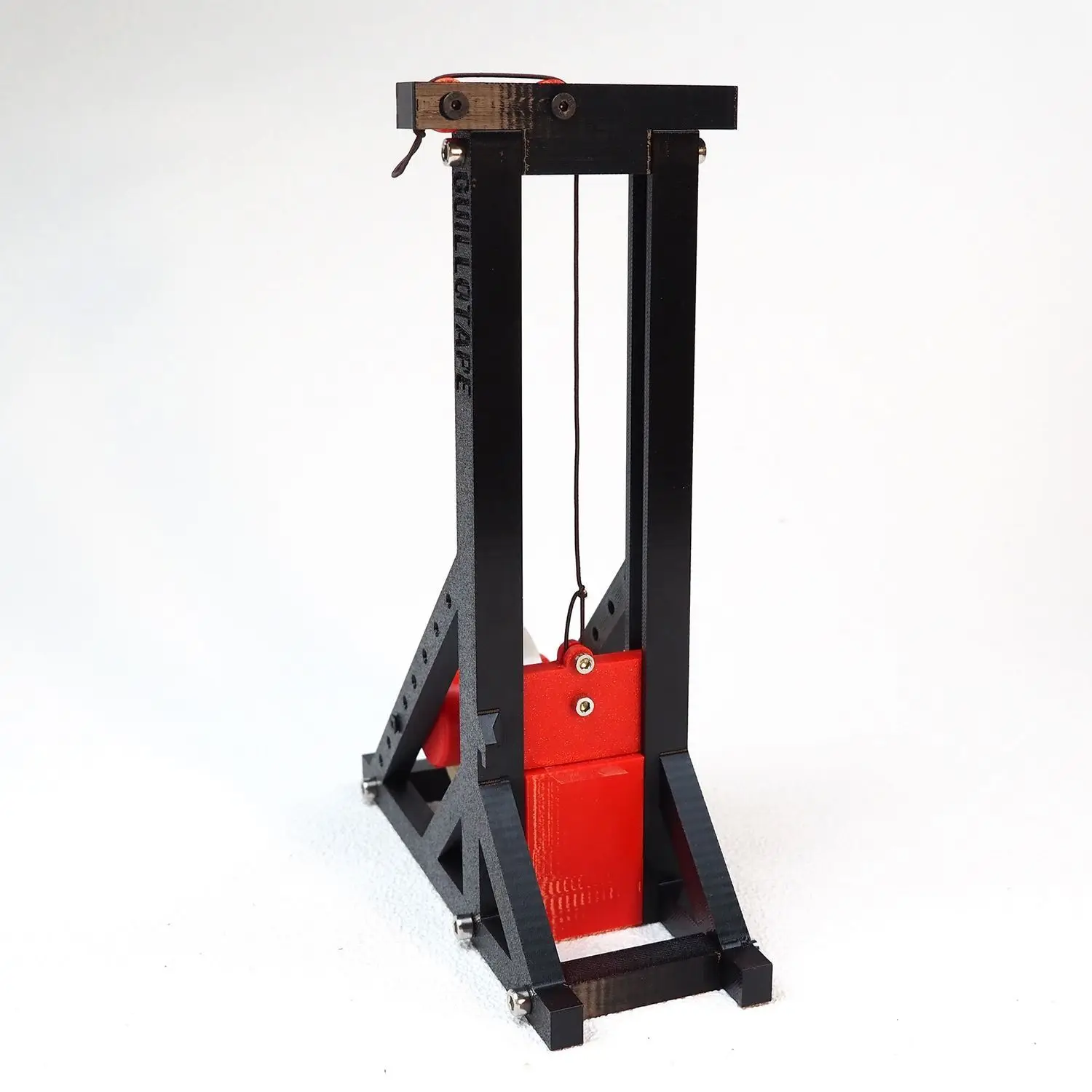 Gesimuleerde Guillotine Model Decoratie voor 1/10 RC Crawler Auto Traxxas TRX4 Defender Bronco AXIALE SCX10 RC4WD D90 Wraith VP H10