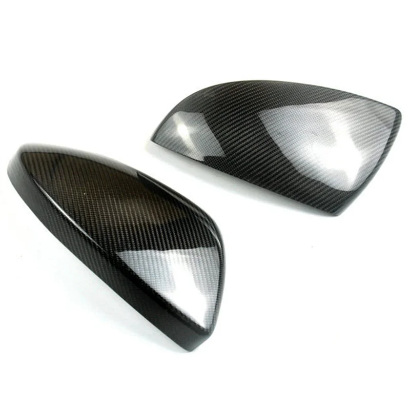 

Автомобильное зеркало заднего вида из углеродного волокна, сухой карбоновый автомобильный Стайлинг из настоящего углеродного волокна для A6 A7 S6 S7 RS6 RS7 2019-2022-A61E