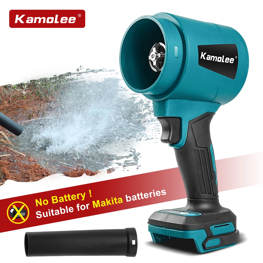 

Kamolee 2000G 400M/S Turbo Jet Fan 3000W Cordless Electric Air Blower Violent Handheld Power Tool For 18v/21V Battery