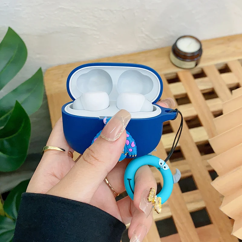 Cartoon Disney Kopfhörer Fall Hülse Für Sony LinkBuds S Silikon Drahtlose Bluetooth Ohrhörer Schutzhülle Mit Lanyard