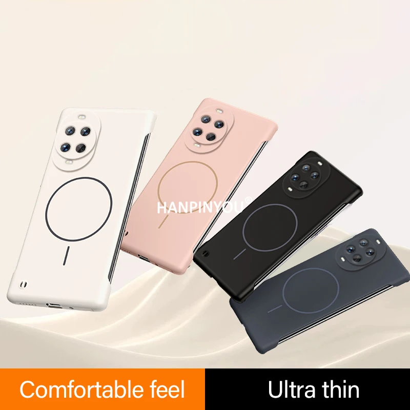 حافظة صلبة رفيعة للغاية بدون إطار لهاتف هواوي نوفا 14 11 Ultra Pro 12s 12 Lite غطاء حماية مقاوم للصدمات صديق للبشرة