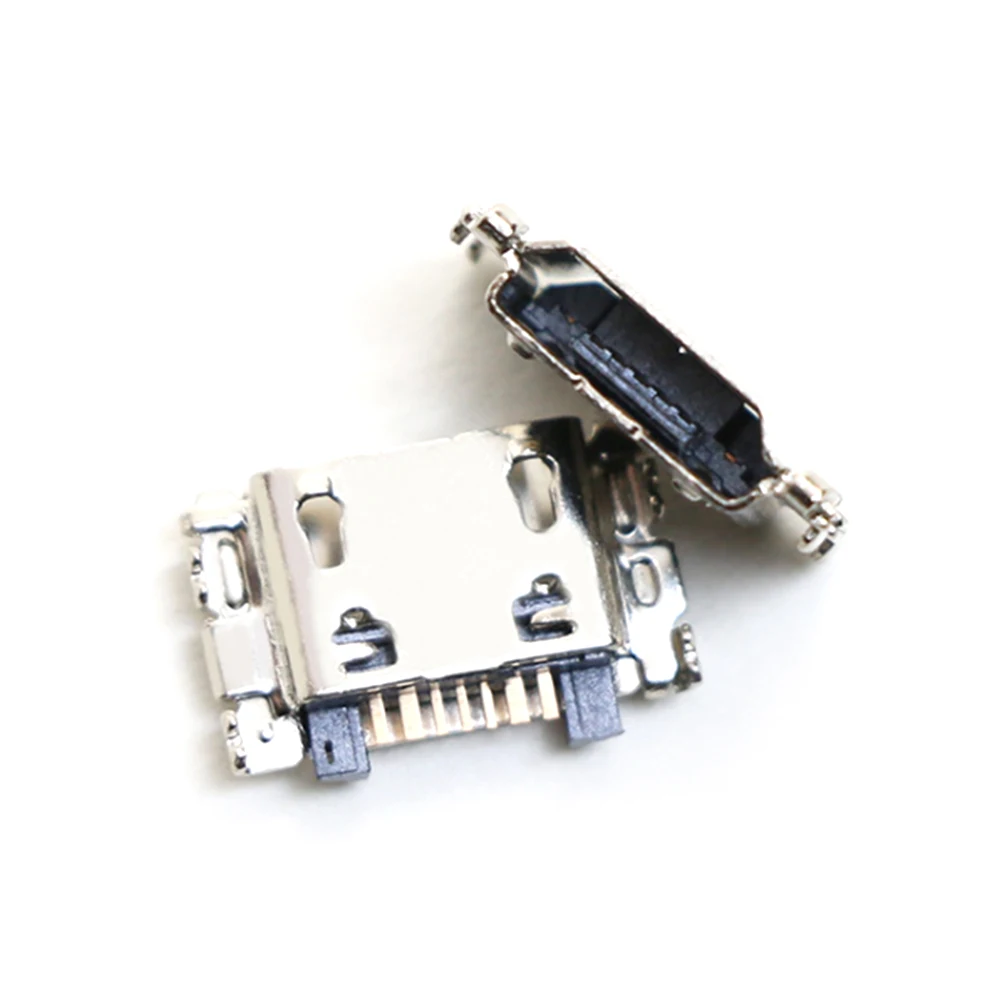 10PCS  Micro USB 7Pin Jack Connector Socket Data Charging Port Tail Plug For Samsung G532 I8262 J5 J7 J5008