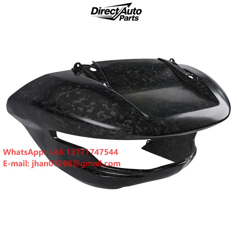 Glossy Matte Forged Carbon Fiber Front Fairing for 2023-2025 for Touring Road Glide Motorcycle Accessories
