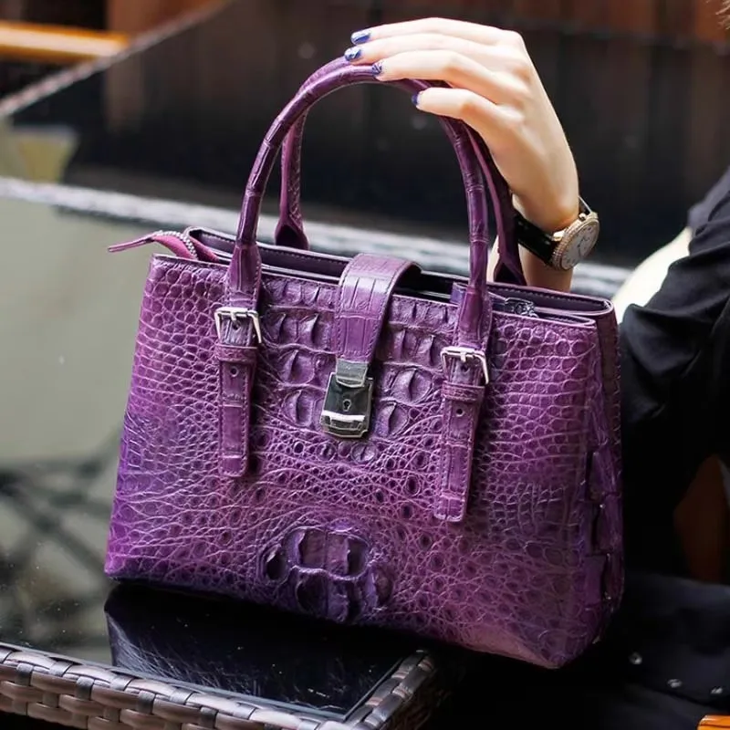 ourui female  handbag  leisure package women handbag women crocodile bag