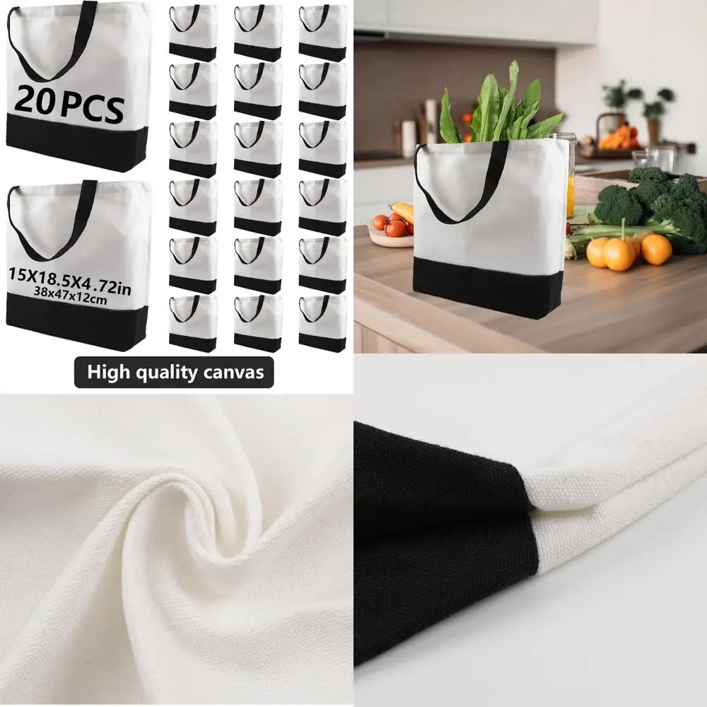 

Сублимационные сумки-тоут из полиэстера — пустые холщовые сумки для рукоделия и индивидуального украшения