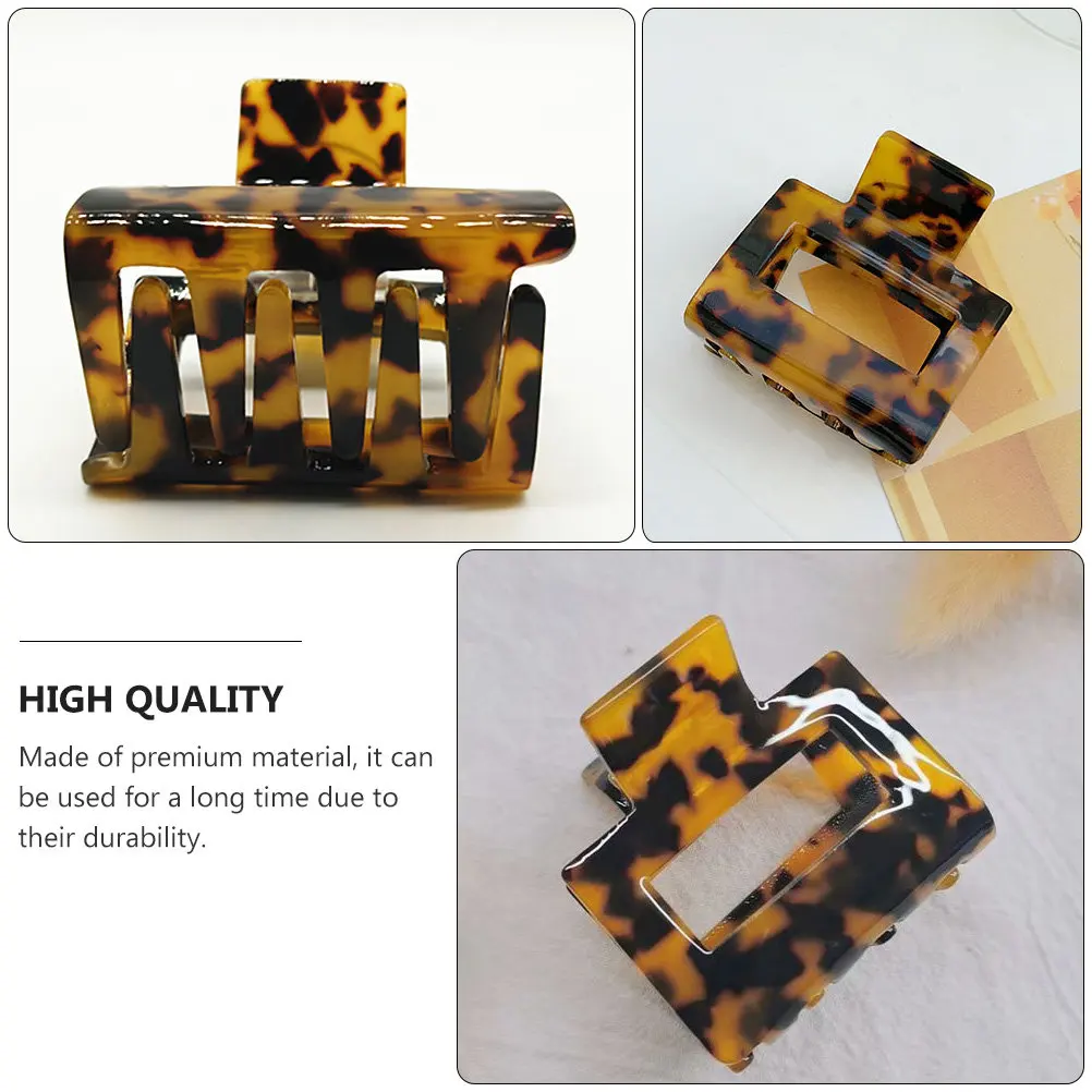 

1 шт. ацетатная заколка-краб для волос, креативная заколка-краб для женщин, нескользящая заколка-краб для укладки волос, элегантный ретро-аксессуар для волос, подарок для мамы на каждый день