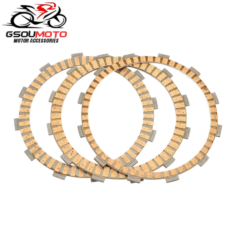 10 Pcs Engine Clutch Disc Friction Plates Kit For Kawasaki ZZR1400 ZX14R 14R 06 - 15 GTR1400 2008-2014 2013 2012 2011 2010 2009