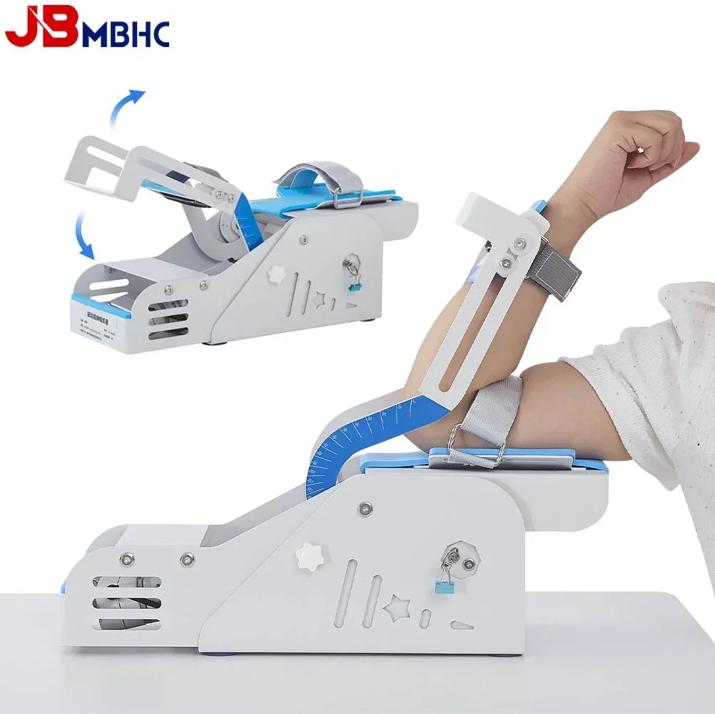 Elbow Joint Stretching and Bending Rehabilitation Training Equipment Arm Wrist Humeral Folding Fixed Brace Hand Rehabilitator