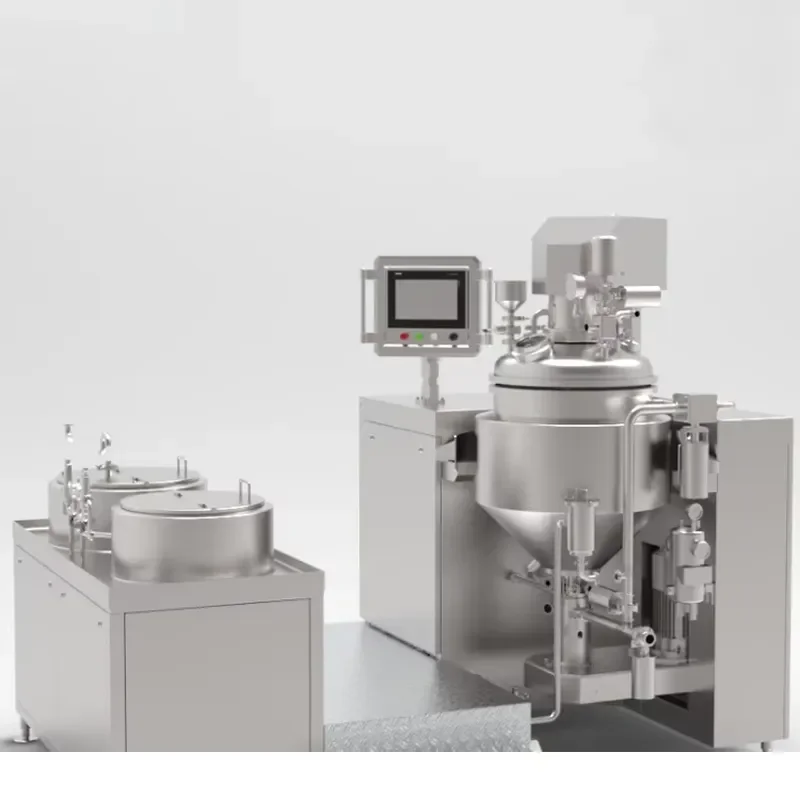 Recycling Machine 2026 Industrial Homogenizer Mixer Filling Machine 100L Vacuum Processing Unit Mixing tank for Emulsion