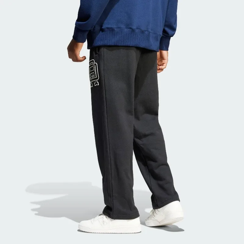 Adidas Thin Summer Fabric High Rise Waist Flared Leg Multi Cargo Pockets Commute TrousersJD3331