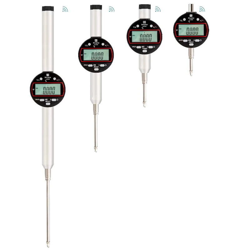 IP67 0-12.7 25.4 50.8 100.8mm 1micron impermeabile antipolvere Bluetooth digital displayindicatore digitale indicatore di quadrante metrico in pollici