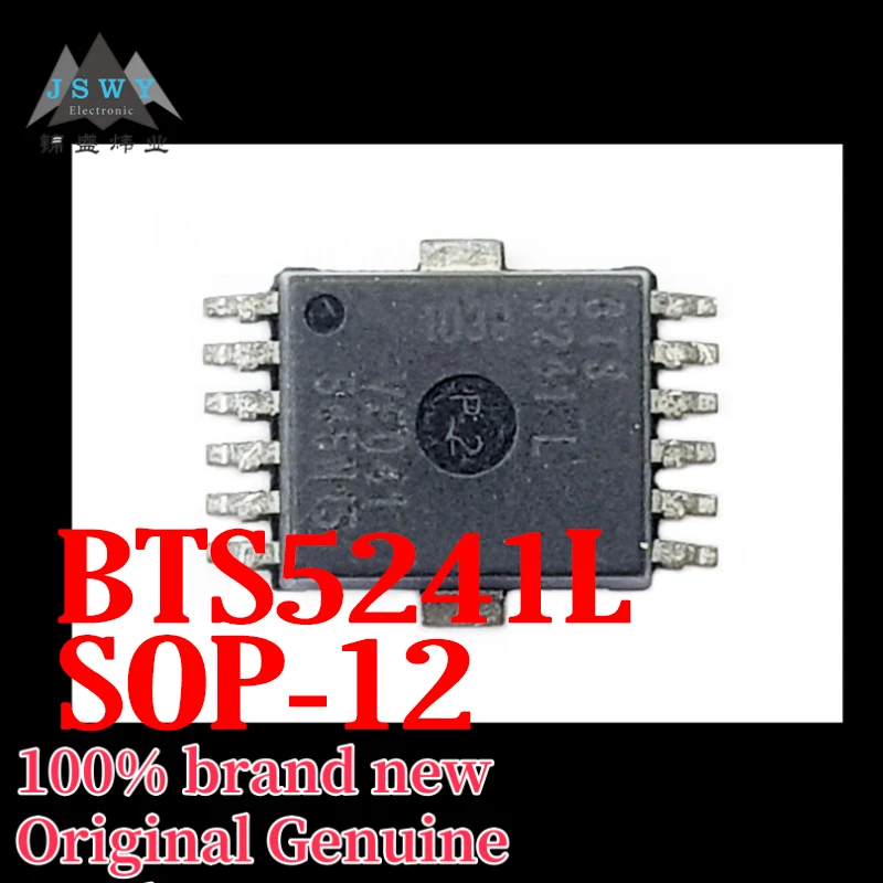 (5/50pcs) BTS5241L BTS5241 SOP12 Integrated Circuit IC In Stock Electronics Brand New Free Shipping