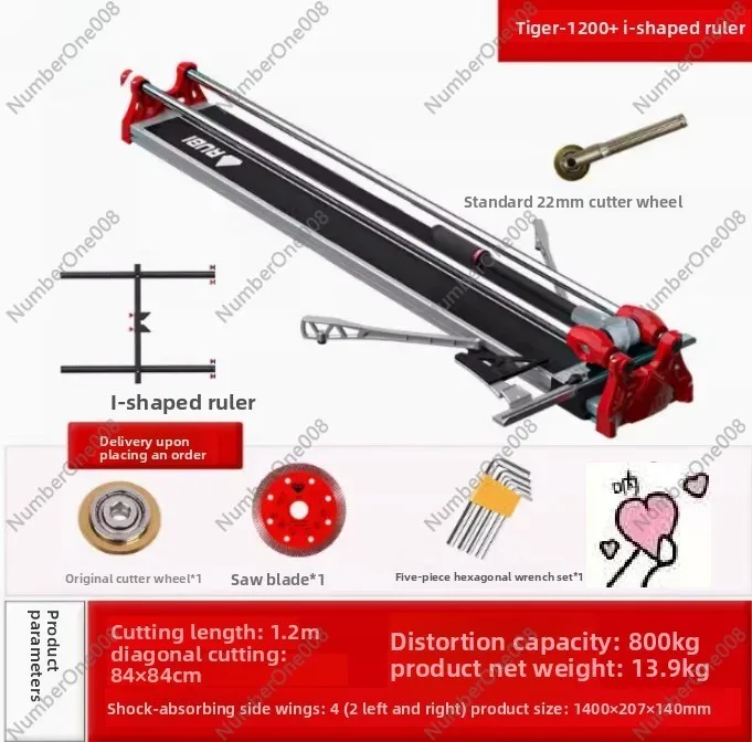 Manual Tile Cutter Brick Polished Tile Ceramic Cutting Tool Push-type High Precision Cutting Machine Table
