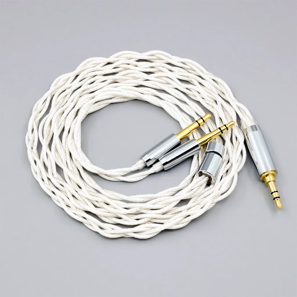 

Silver Plated Type2 Graphene 7N OCC Earphone Cable For Final Audio D8000 AFDS D8000 pro Design Pandora Hope vi 8137