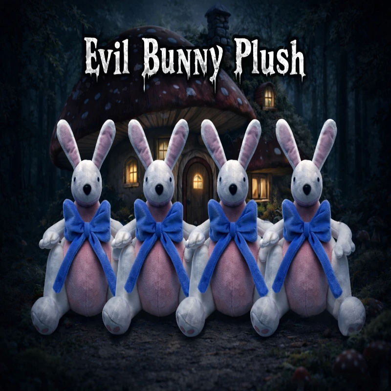

Evil Bunny Plushie 99 Nights In The Forest Soft Plush Cute Game Character Bunny Doll Kawaii Kids Birthday Gift Room Decor Toy