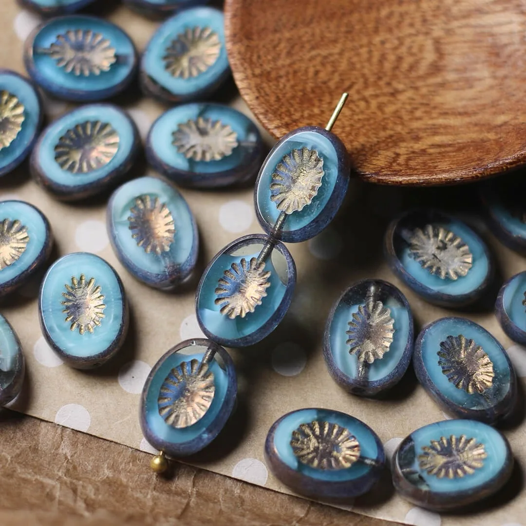 

（Style update in progres......） 10pcs 14*10mm Loose Spacer Beads for Jewelry Making DIY Handmade Bracelets Earrings