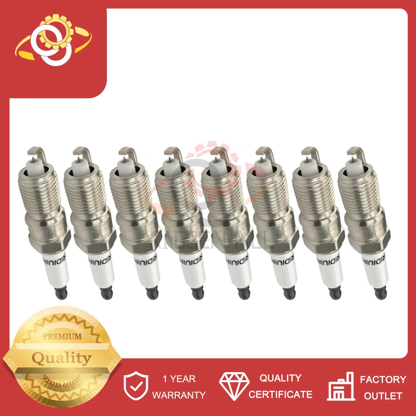 

41-110 12622441 8PCS Premium Iridium Spark Plug Compatible With Buick Enclave GMC Acadia Chevrolet Traverse 3.6L V6 2008-2017