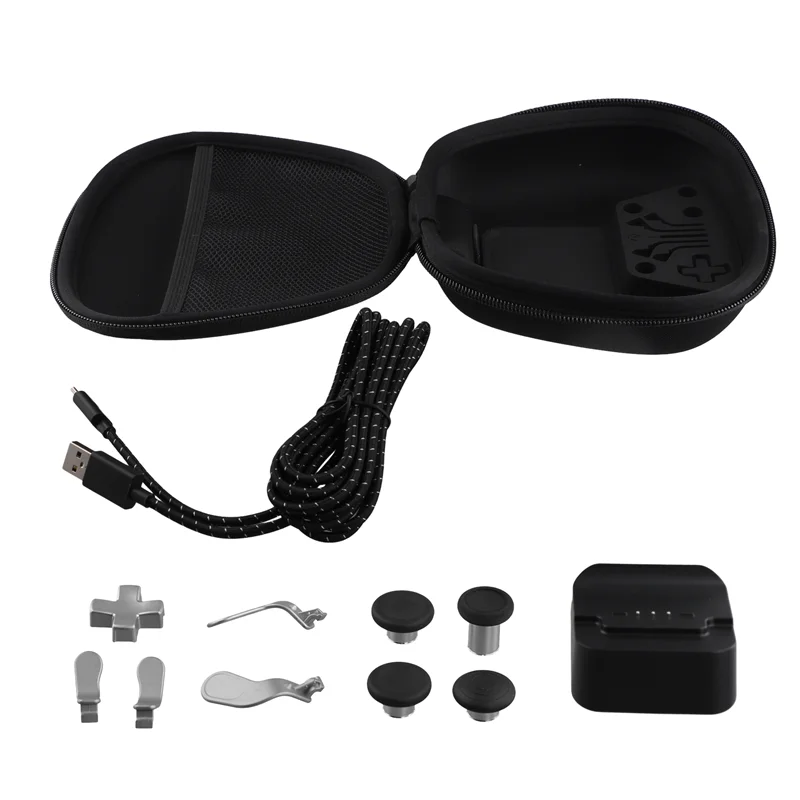 

Durable-Protective Bag For Elite Series 2 Gamepad Carry Case For Controller Type-C Cable Charger Dock Stand Button Paddles
