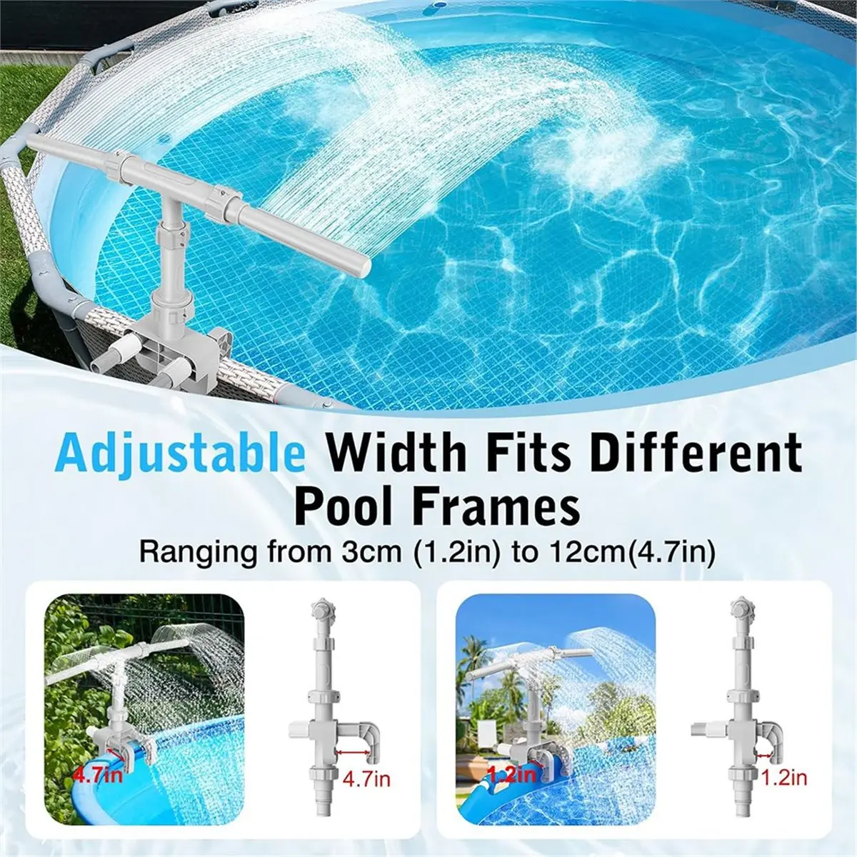 fontaine-pour-piscine-hors-sol-l71a-360°-°-fontaines-a-double-cascade-reglables-compatibles-avec-les-rails-superieurs-de-118-a-472-pouces-arroseur-de-piscine