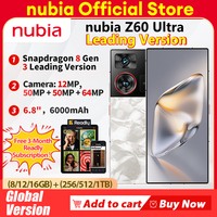 New Original Global Version Nubia Z60 Ultra Leading Version NX721J Snapdragon 8 Gen 3 Leading Version 6.8 50MP 6000mAh 80W NFC