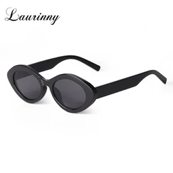 Trendy Polygon Cat Eye Sunglasses Women Men Luxury Brand Designer 2025 Gradient Lens Tortoise Oval Frame Shades Sun Glasses Male