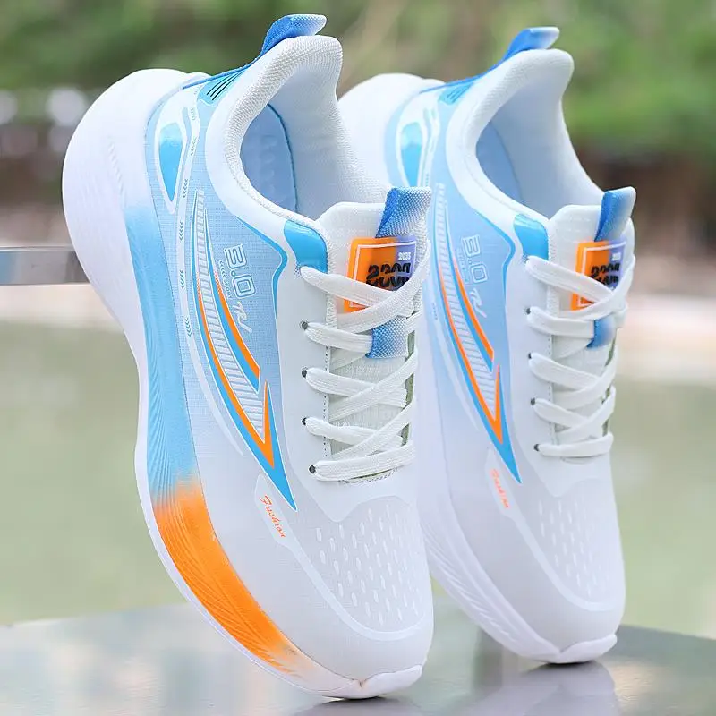

Men's Casual Running Shoes Breathable Lightweight Multi-purpose Springy Net Fashionable Travel Sneakers Domestic Brand
