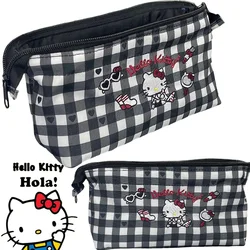 Sanrio Hello Kitty astuccio per matite borsa per matite di grande capacità organizzatore di cancelleria Kawaii ragazze carine forniture per ufficio scolastico scatole per penne