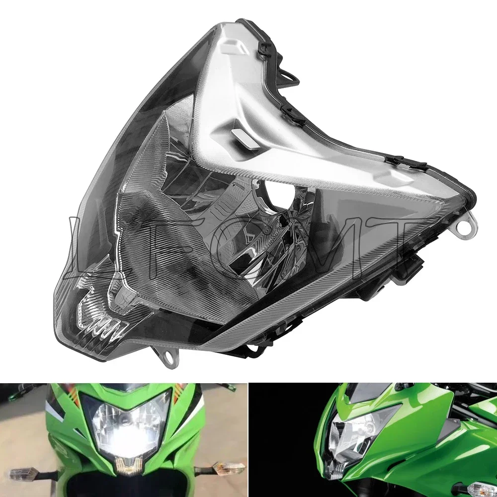 Motorcycle Front Headlight Headlamp Head Light Assembly Fit for Kawasaki Z250SL Z250 SL 2013-2018 2014 2015 2016 2017