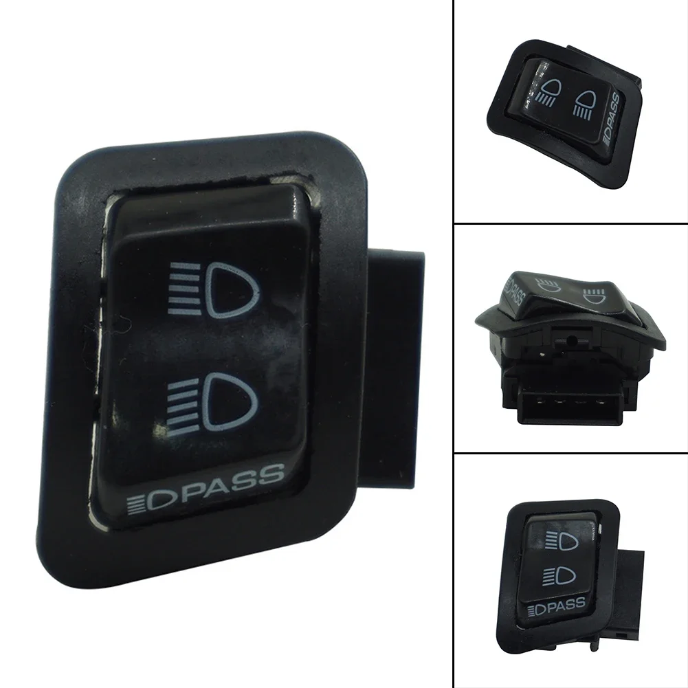 1pcs Motorcycle Switches High/Low Beam Light Headlight Turn Signal Button Switch For Honda Wave RS150 Dirt Bike Moped Scooter