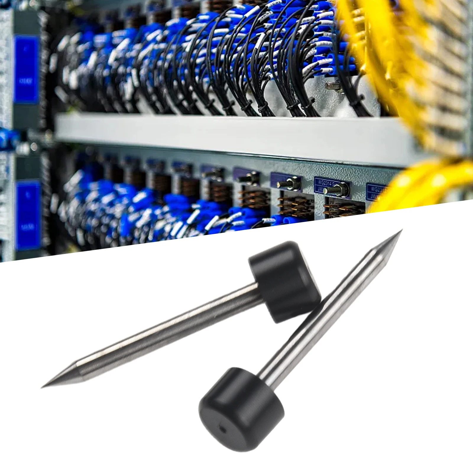 2pcs Fiber For Fusion Splicer Electrodes For IFS-10 IFS-15 IFS-15H View 3 5 7 Optical Fiber Welding Machine Replacement Parts