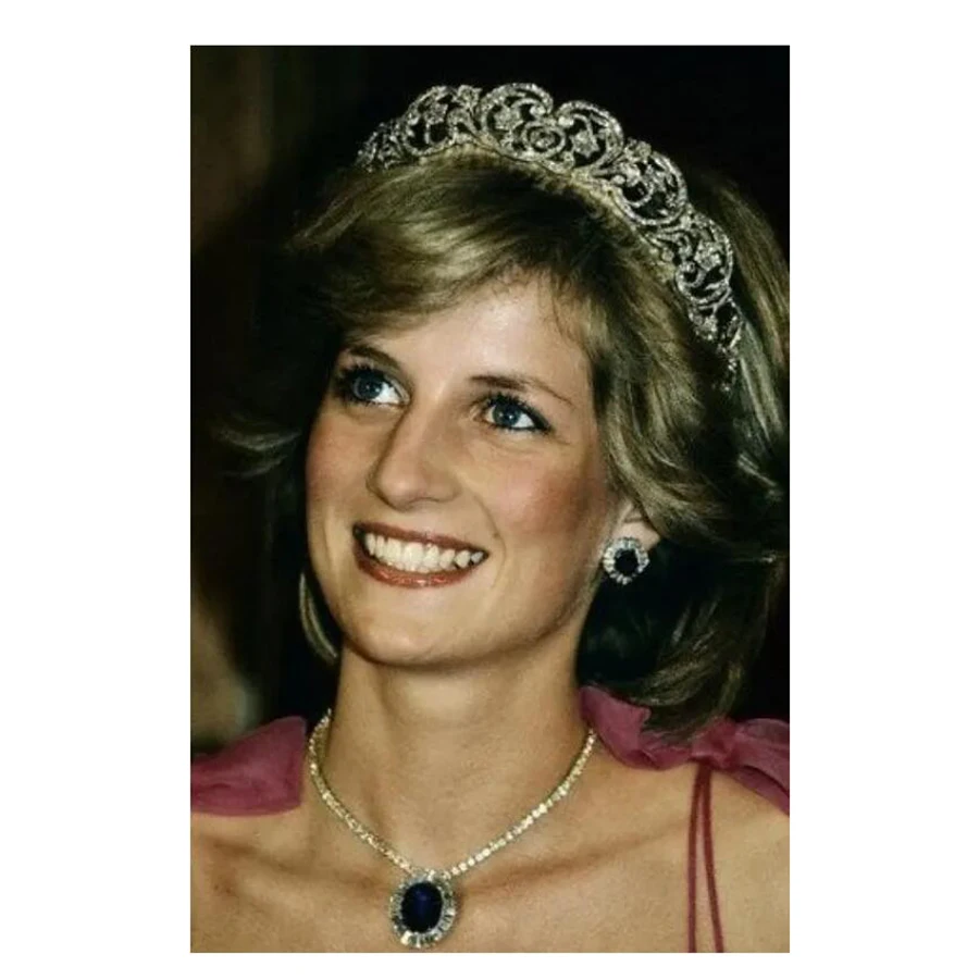 Princess Of Wales Diamond Rhinestones Painting Lady Diana Spencer Cross Stitch Embroidery Picture Mosaic Drill Craft Home Decor