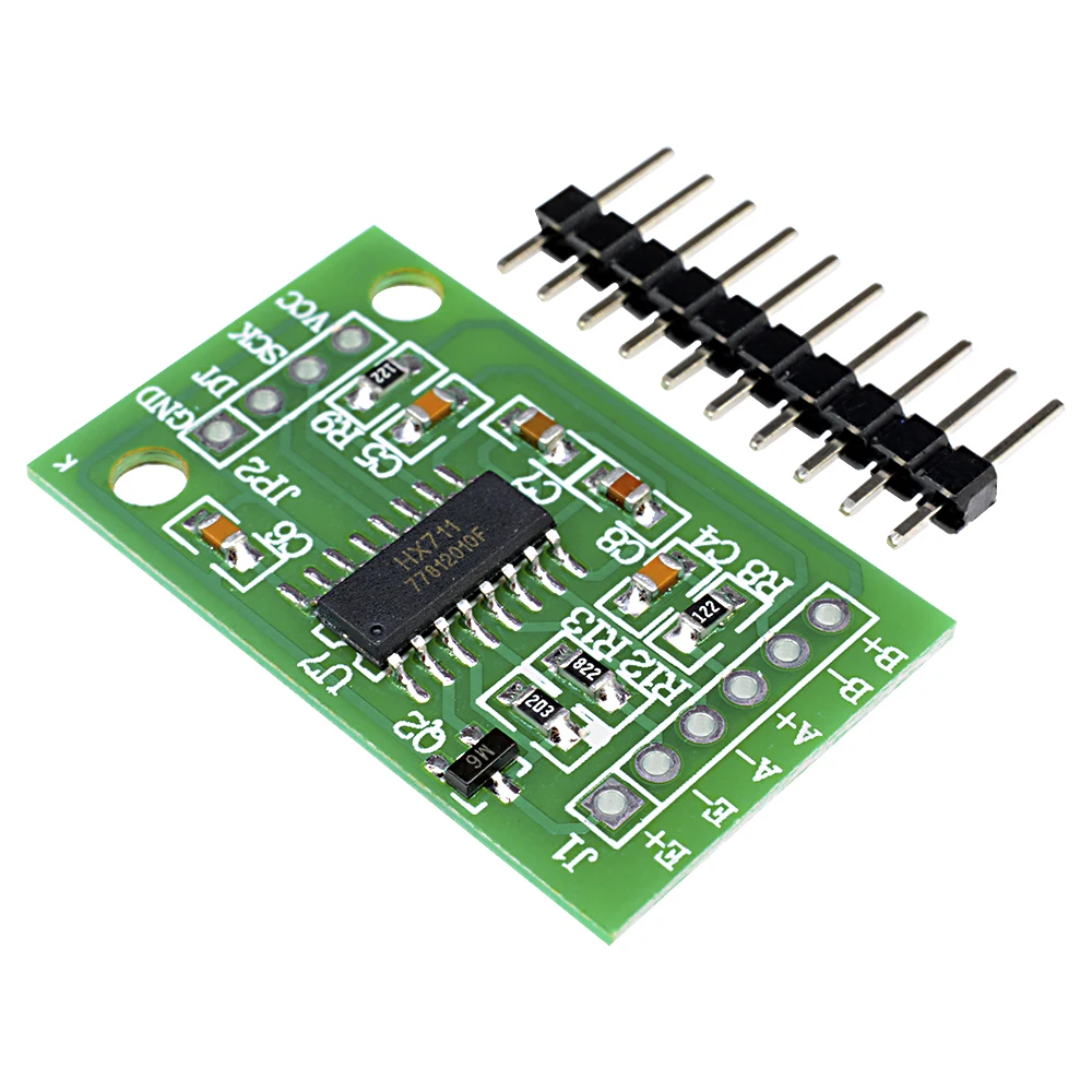 HX711 Weighing Sensor Module 5-10V AD Weight Pressure Sensor Mini Standard Dual-Channel Dedicated 24-bit Precision Module