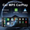 1Din カーオーディオ Carplay Android 自動ワイヤレス Bluetooth FM ステレオユニバーサル 6.69 インチビデオマルチメディアプレーヤーオーディオ MP5 プレーヤー 3