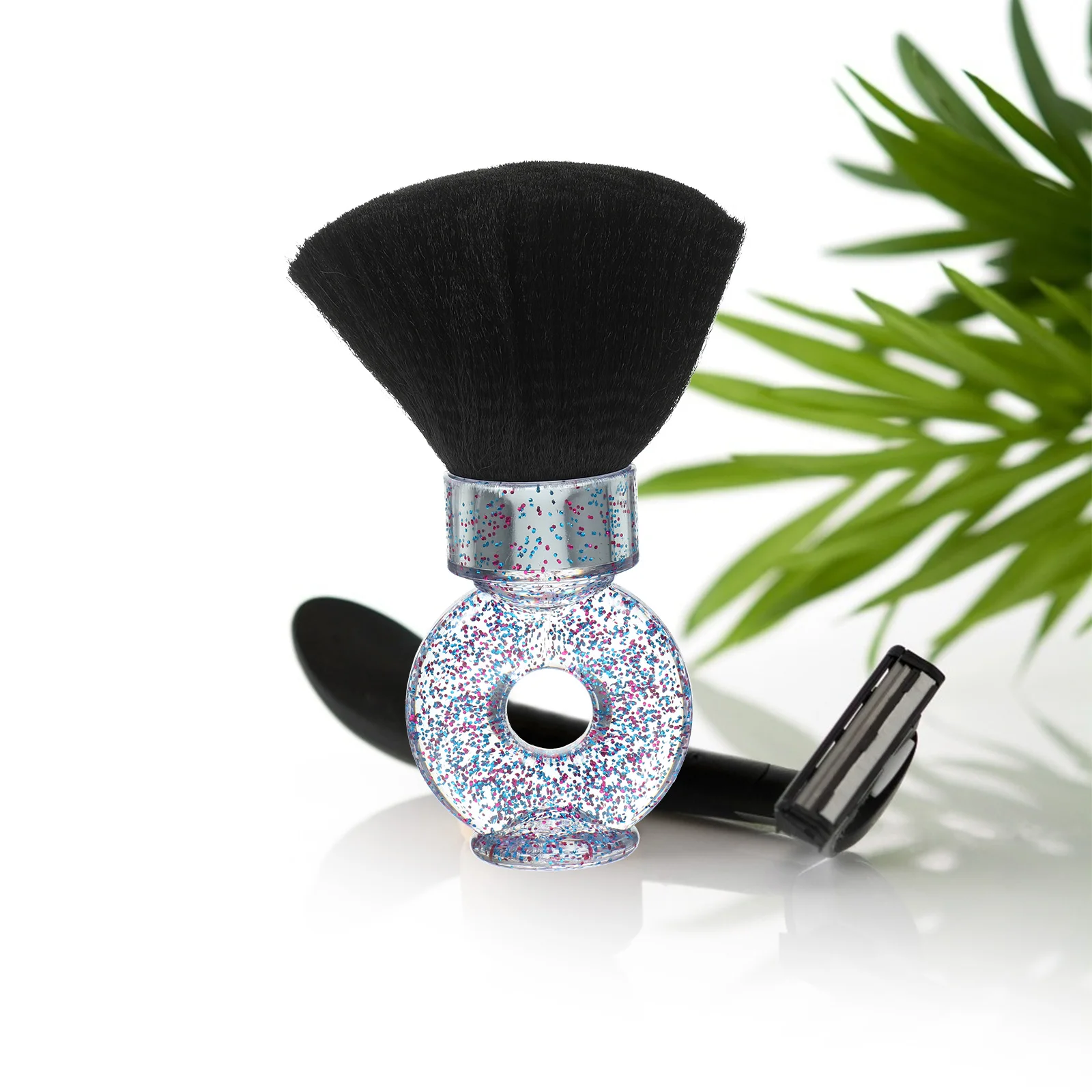 فرشاة اللحية، أداة تنظيف الحلاق متعددة الأغراض لصالونات الشعر، حلاقة الرقبة، منفضة الشعر المكسور، فرشاة الحلاقة اليدوية