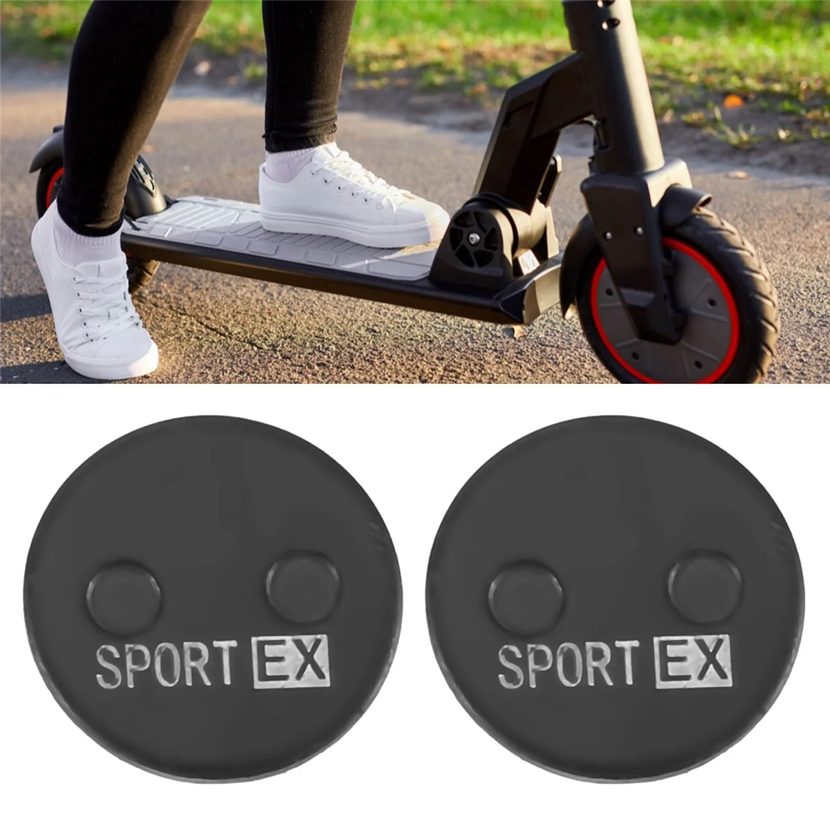 SMIEA 4 คู่แผ่นดิสก์เบรคจักรยานสําหรับ Aons Caliper,เส้นผ่านศูนย์กลาง 21.5 มม.รอบแผ่น, กีฬา EX Class เรซิ่น