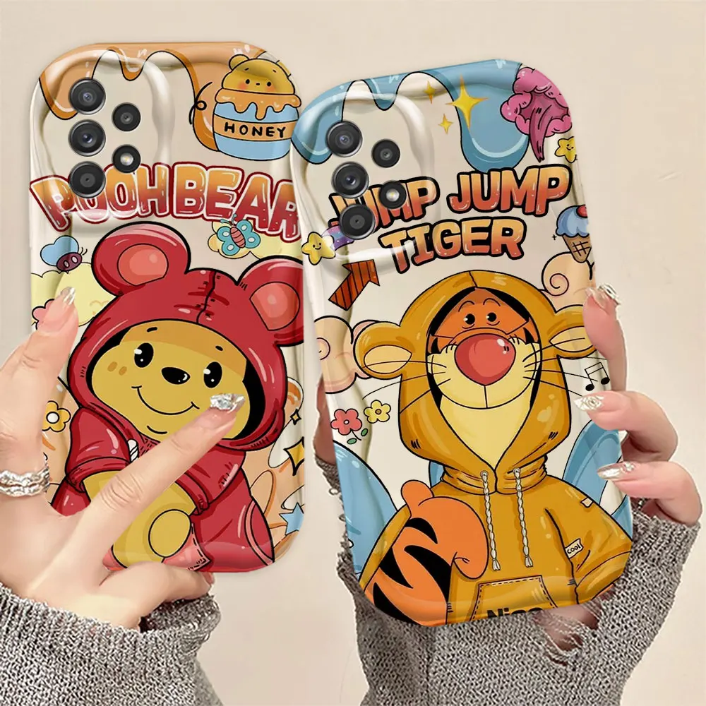 Winnie The Pooh Piglet Tigger Case For Samsung A13 A14 A15 A22 A23 A24 A25 A32 A33 A34 A35 A51 A52 A53 A54 A55 A71 A72 A73 Case