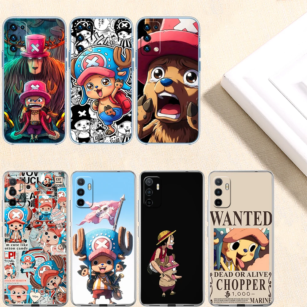 Funda Transparente para Teléfono DI31 One Piece Chopper para Motorola Moto G7 G8 G9 G84 G85 G73 G24 G15 Z2 Play Power Plus