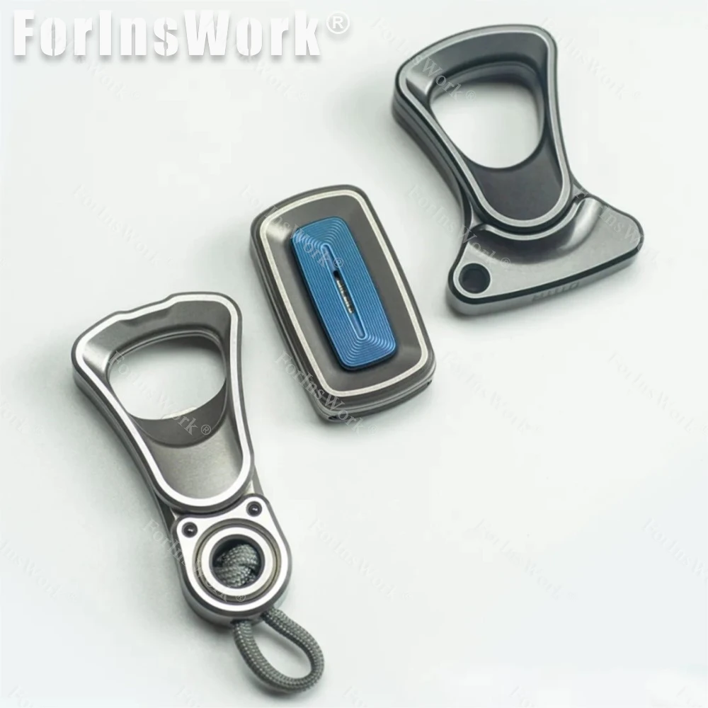 AMMO WORMHOLE Curve Series Magnetischer Absatz Push Slider Stressspielzeug Stressabbau-Spielzeug Erwachsene Cooles Gadget