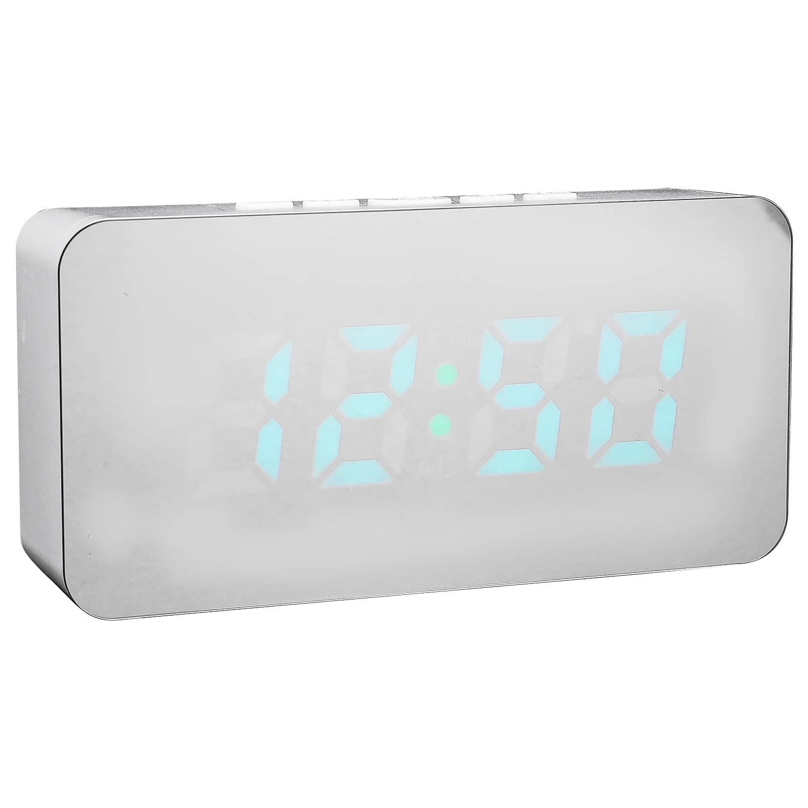 

LED Vanity Digital Clock Large Display Bedroom Alarm Digital Display Clock Home Decor Electronic Led Plastic Wall Table