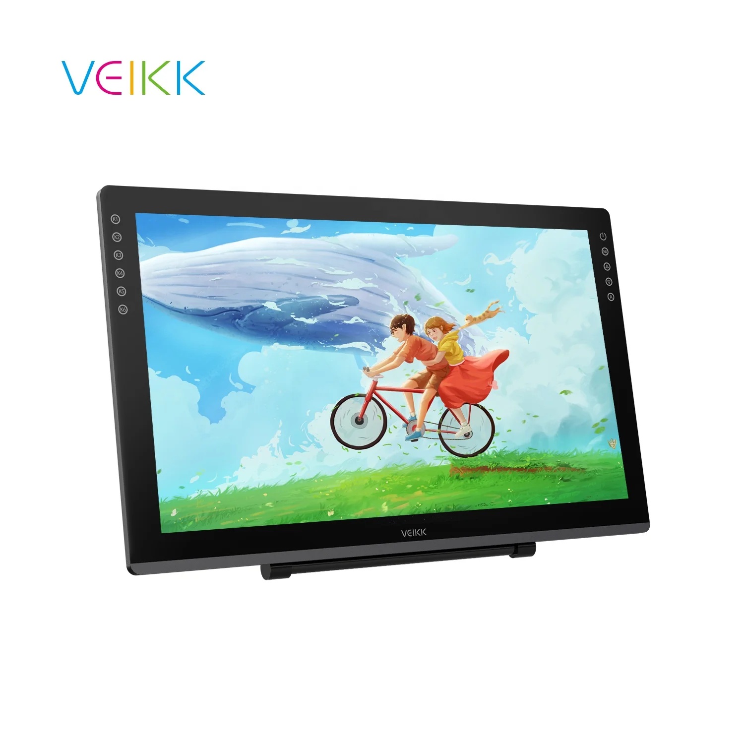 

VEIKK VK2200 LED Monitor with Full-Laminated Technology Pen Display with 6 Touch Buttons