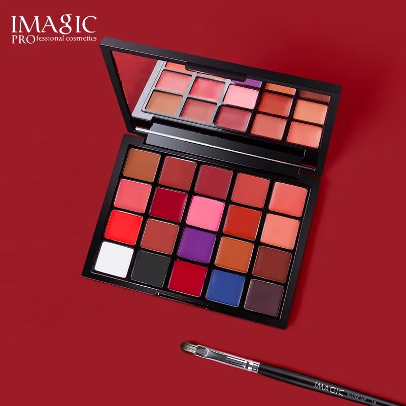 IMAGIC Professional Makeup LIPSTICK PALETTE  With Long-Lasting And Fashionable Color Richness Meeting Various Needs