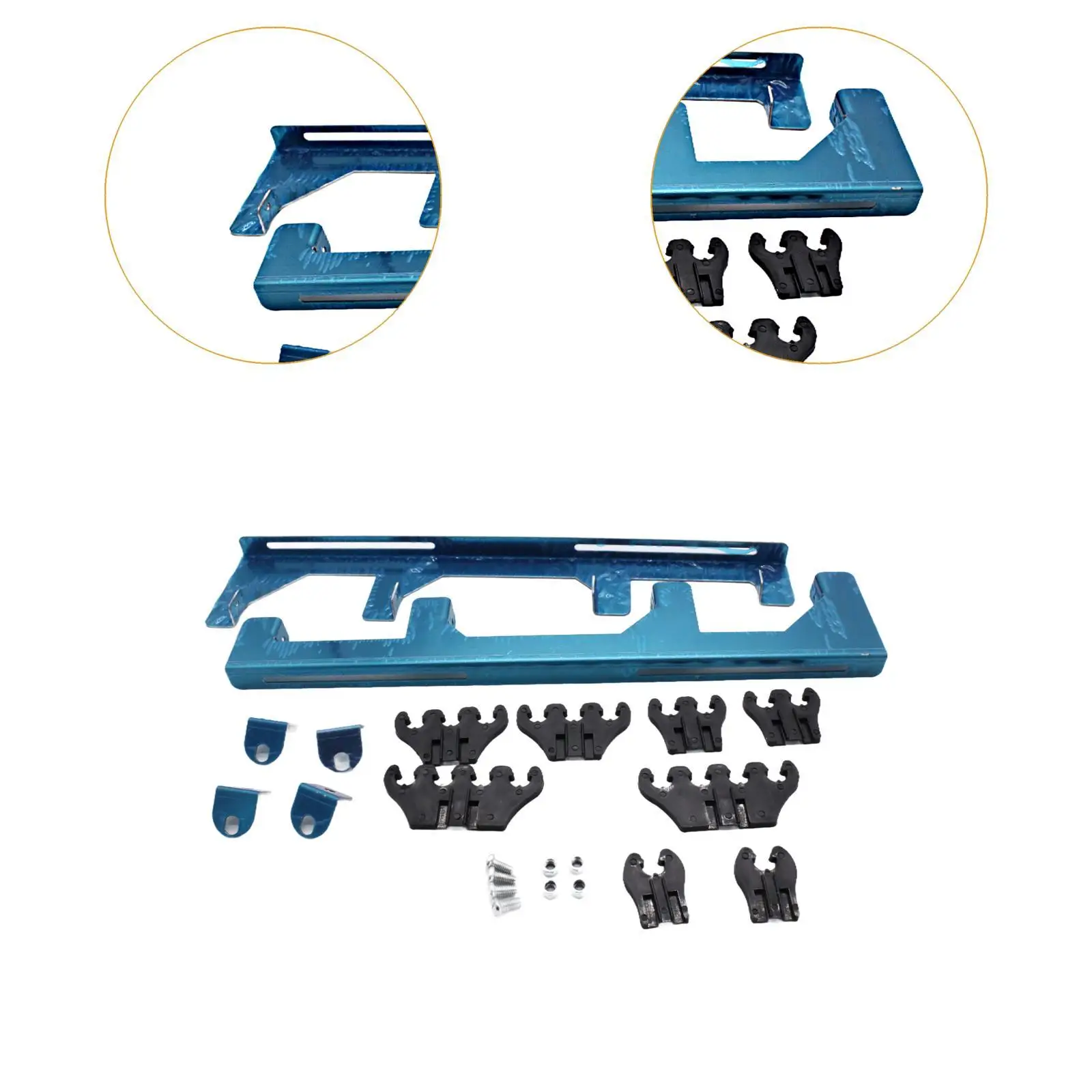 Picture 6: Linear Spark Plug Wire Separator Premium Metal Cable Organizer Replacement for Chevy SBC 350 Vehicle Upgrade